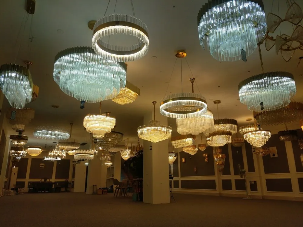 Saudi Arabia Chain Lighting Aluminium Cafe Pendant Light Zhongshan