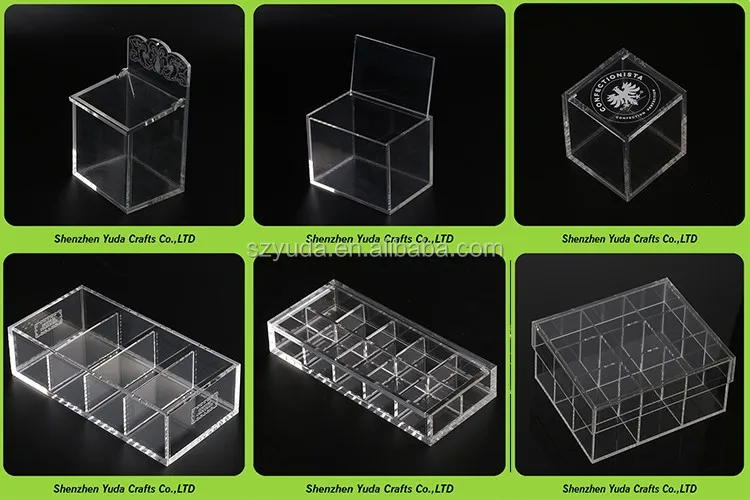 6*6*2cm Plastic Medal Display Box Perspex Pin Badge Display Case Ps