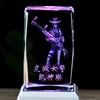 Perfect 3D laser crystal LOL game character statue for graduation souvenir