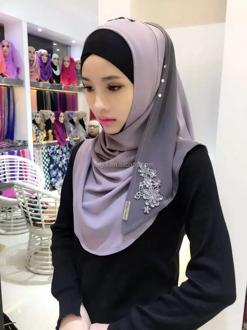 Muslim Women Arab Hijab Scarf Popular Latest Hot Women Hijab Islamic Scarf Buy Hijab Fashion 