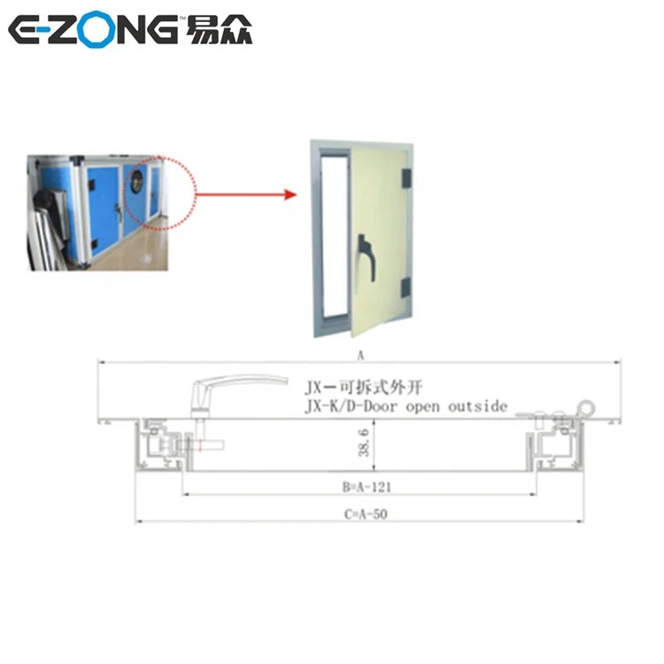 New Air Handling Unit Access Door Jx002 Detachable External
