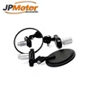 JPMotor Universal Motorbike Rear View Mirror Handle Bar Foldable Side Convex Mirror