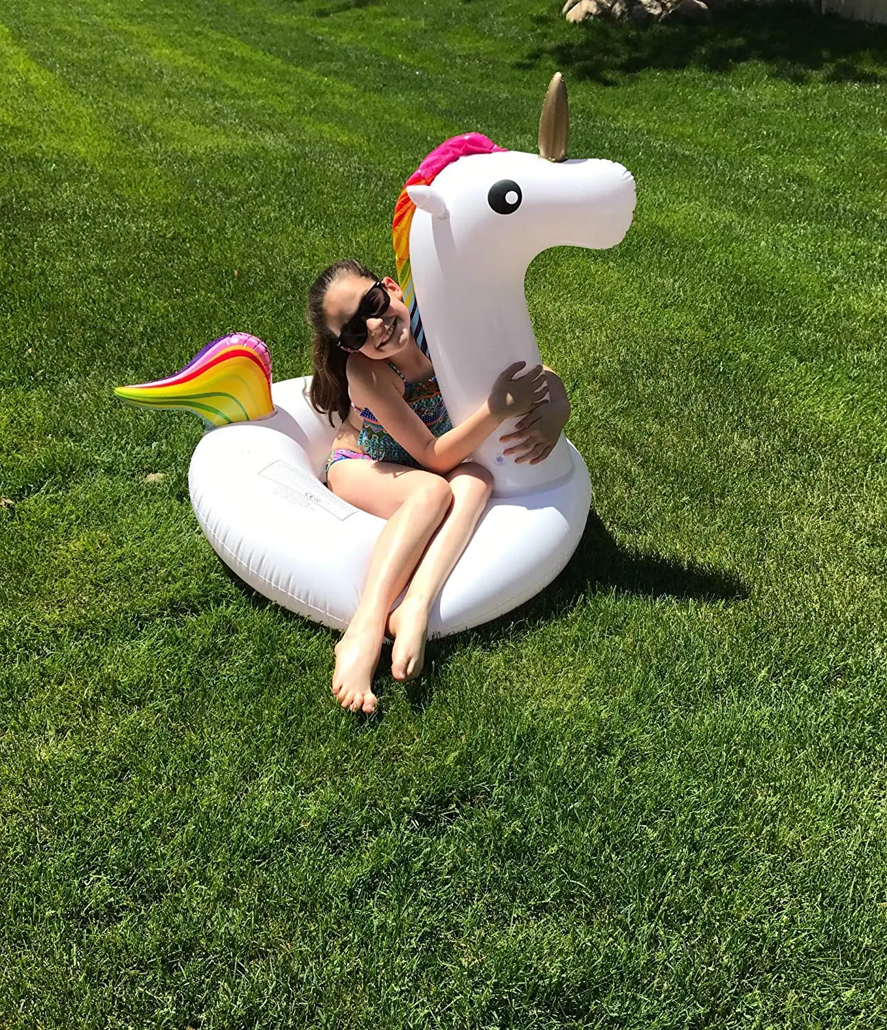 giant inflatable unicorn float