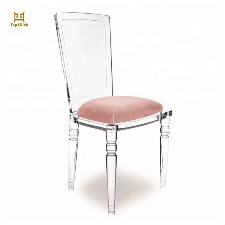 Wholesale Custom Modern Crystal Lucite Furniture Clear Acrylic Chairs