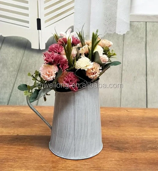 <strong>plant</strong> stand decorative round planters color painted metal flower