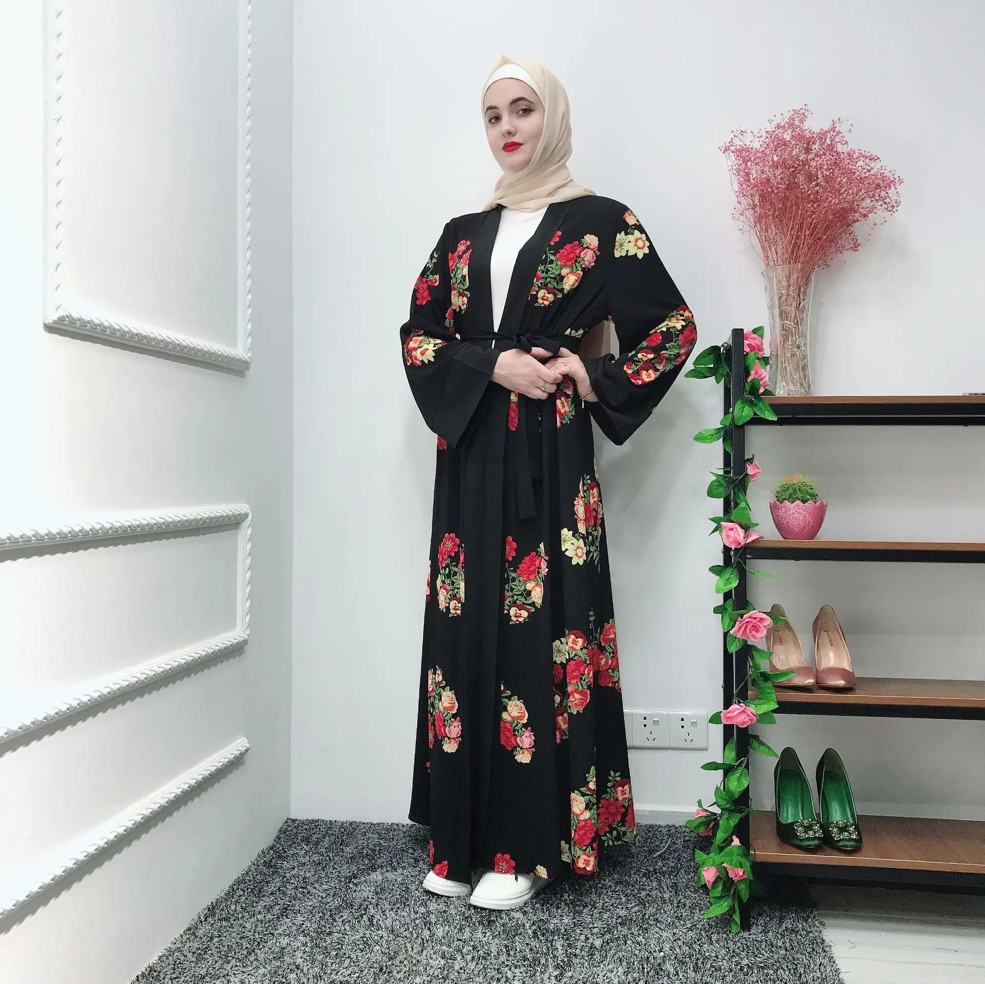 floral abayas