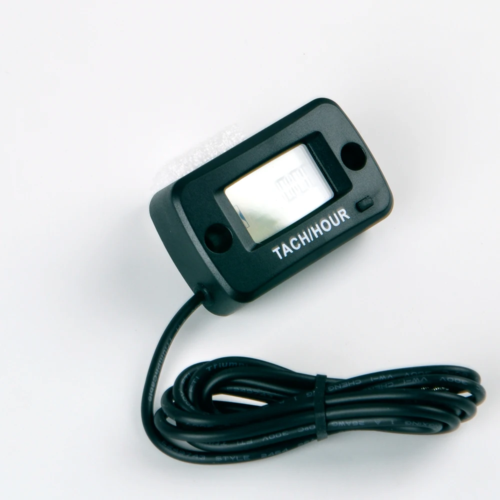 Digital Waterproof Tachometer Hour Meter For Shaft Machine