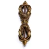 The Religious artifacts Nepalese hand-made pure copper five-strand dorje vajra