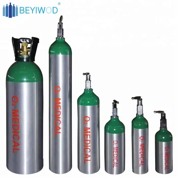 Dot3al Aluminum Cylinder Oxygen Tank Co2 Gas Cylinder With Cga Valve ...