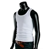 Hot sale men's blank sports fitness cotton/polyester mens body shapewear shirt mens fitness t shirt vest