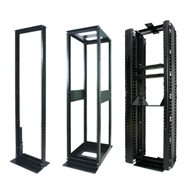 [softel] 金属 42u 开放式机架 19 "开放式机柜,便于电缆管理