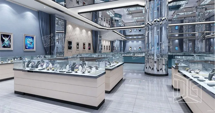 New Modern Luxury Jewellery Showroom Interior Designs - Buy Jewellery