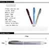 Alibaba net wholesale clip metal ball pen for office stationery