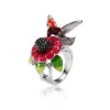 13059 Xuping bird flower fashion ring finger rings photos,jewelry,ladies finger white gold ring design