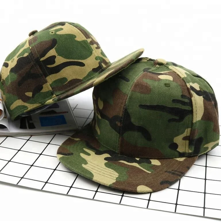 embroidered camo hats