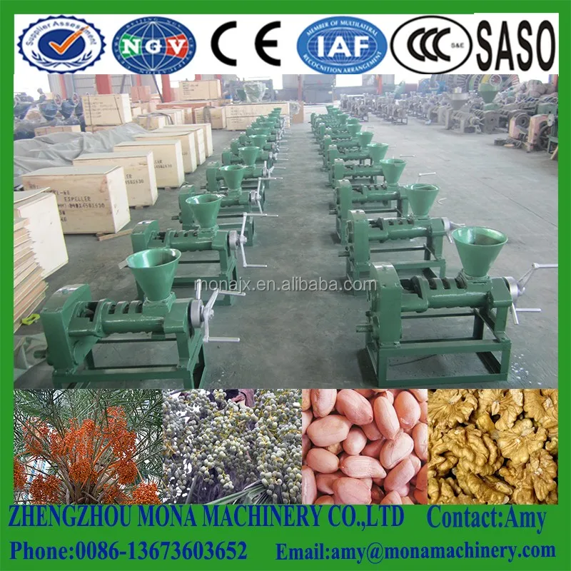 Rapeseed Sunflower Caster Bean Oil Press Machine Cotton Seeds Oil