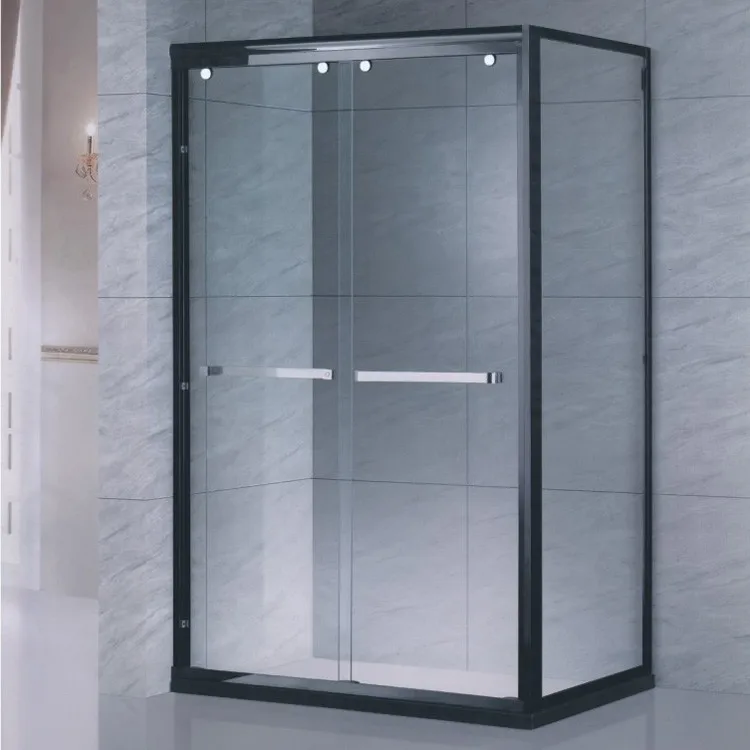 Black Framed Rectangle Shower Enclosure Cubicle Buy Black Framed