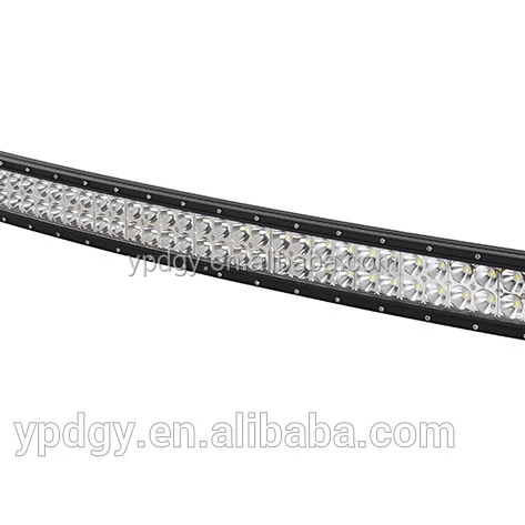 High lumen car accessories 52 inch 300w curved led light bar car led rigid bar