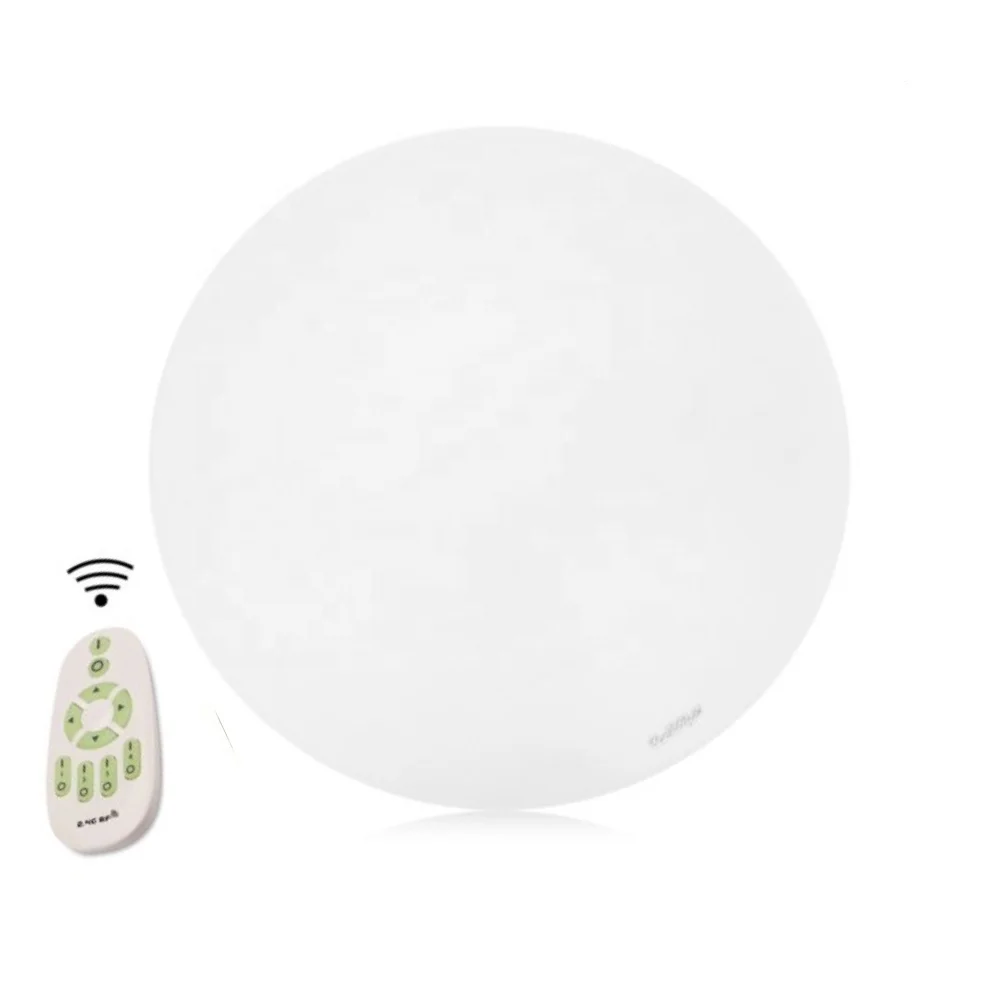 18W Remote Control Infinite Dimming 12inch LED Flush Mount Ceiling Light round