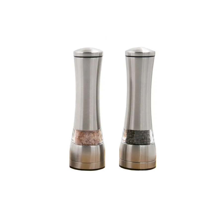 304 Stainless Steel Premium Salt And Pepper Grinders With Adjustable