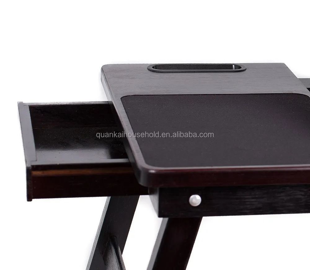 Bamboo Laptop Bed Tray Supports Left Handed Tray Laptops Up To 18