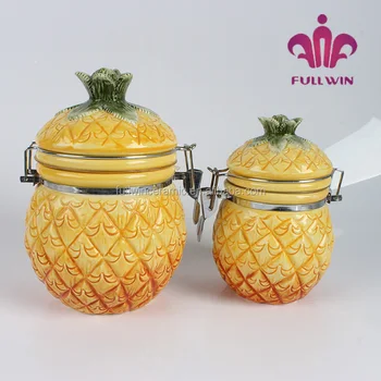 Wholesale Handmade Ceramic Pineapple Cookie Jar Airtight Buy