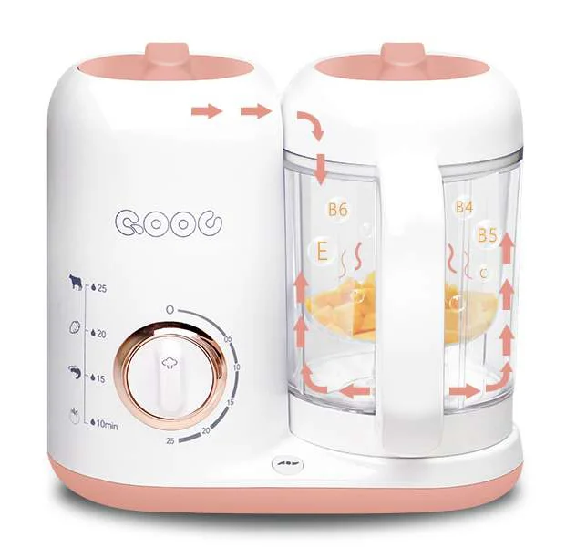 Hot Selling Multifunction Electric Baby Food Processor,4in1 Food