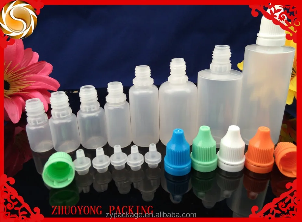 5ml 10ml 15ml Squeeze Liquid Glue Bottle With Childproof Cap Plastic