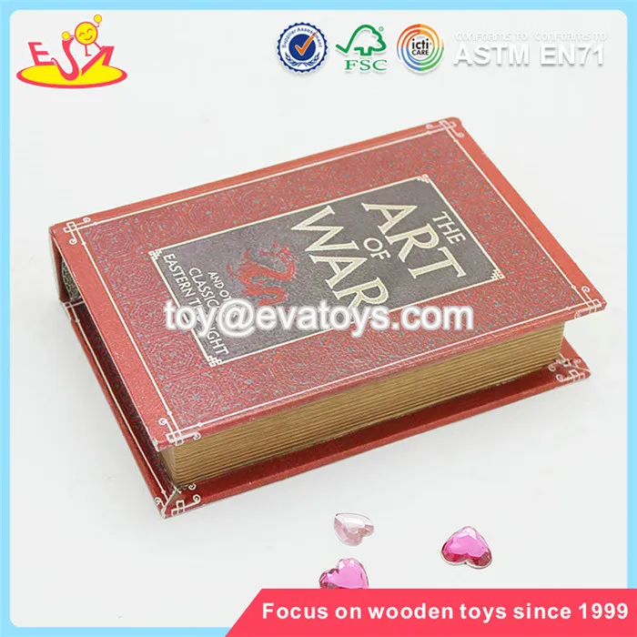 Wholesale Wonderful Wooden Fake Book Storage Box Customize Wooden Fake