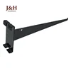 6" 8" 10" 12" 14" 16" 18" Powder Coated Heavy Duty Grid Wall Shelving Brackets Retail Metal Chrome Gridwall Glass Shelf Brackets