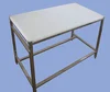 Customized supermarket or restaurant custom make commercial supermarket stainless steel butcher meat partition chopping table
