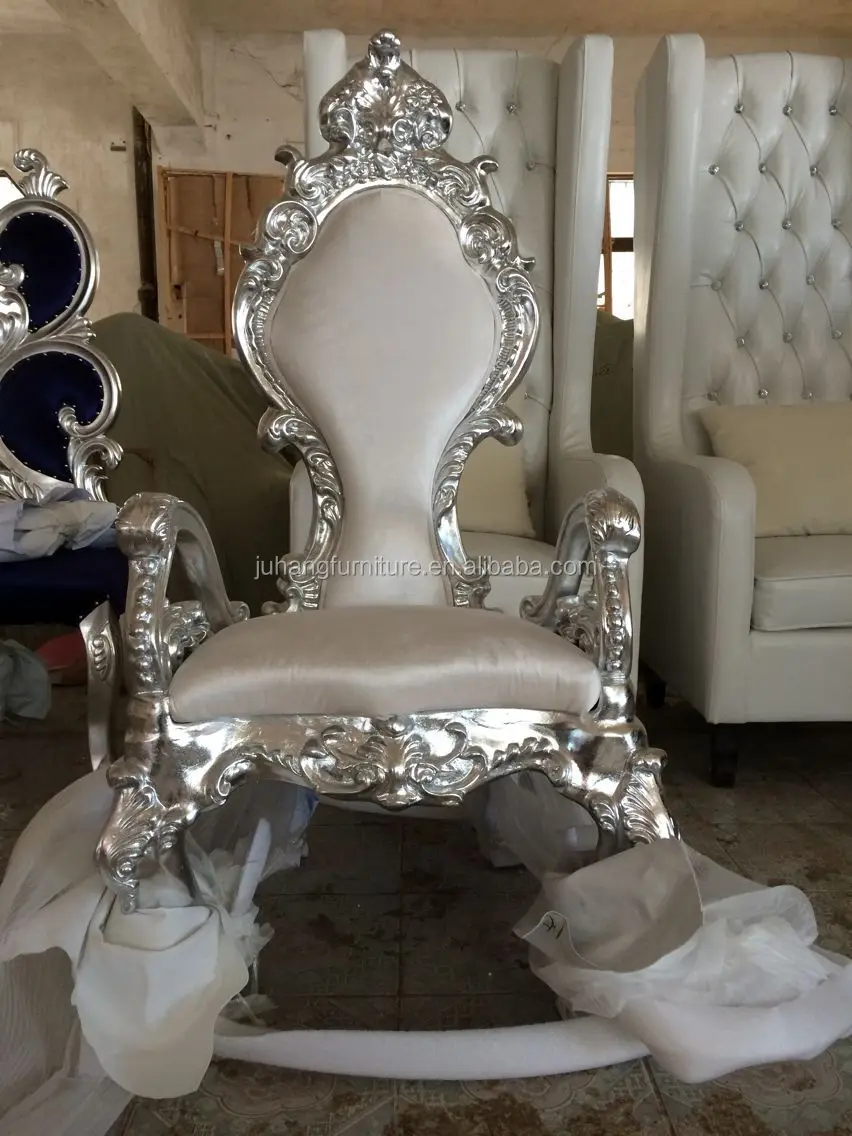 2017 Fancy King Queen Gold Chairs For Sale Buy King Queen Chairs,King