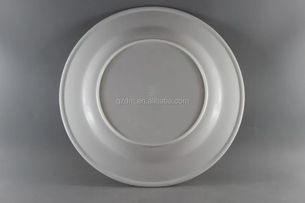 Accidented Surface Melamine Irregular Plate