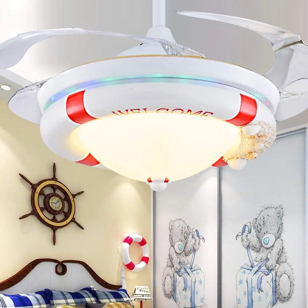 Buy Huston Fan Childrens Ceiling Fan Lights With 4 Acrylic