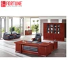 China manufacturer high end executive desk solid wood MDF