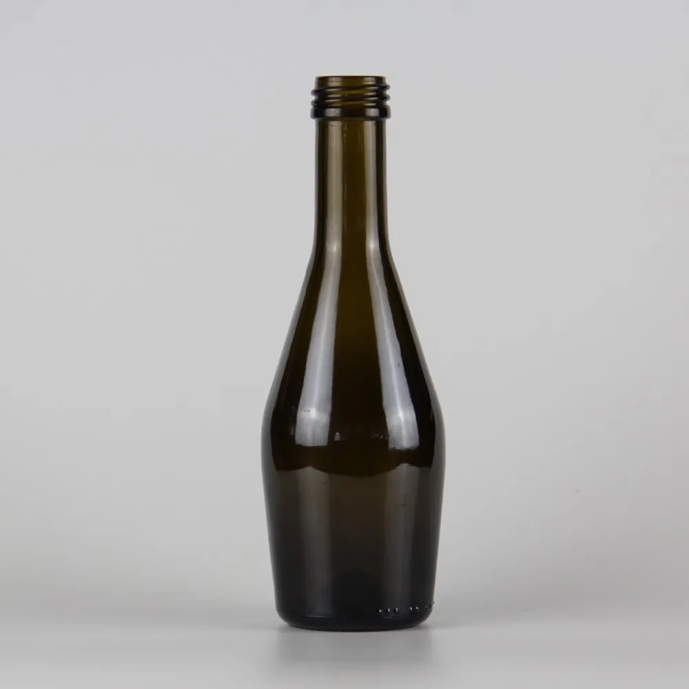 Gouveo Set 24 Bottiglie In Vetro Bordeaux 350 Ml Con Tappo Oro – Vuote, Per Liquori, Succhi, Olio E Regali Fai-da-te