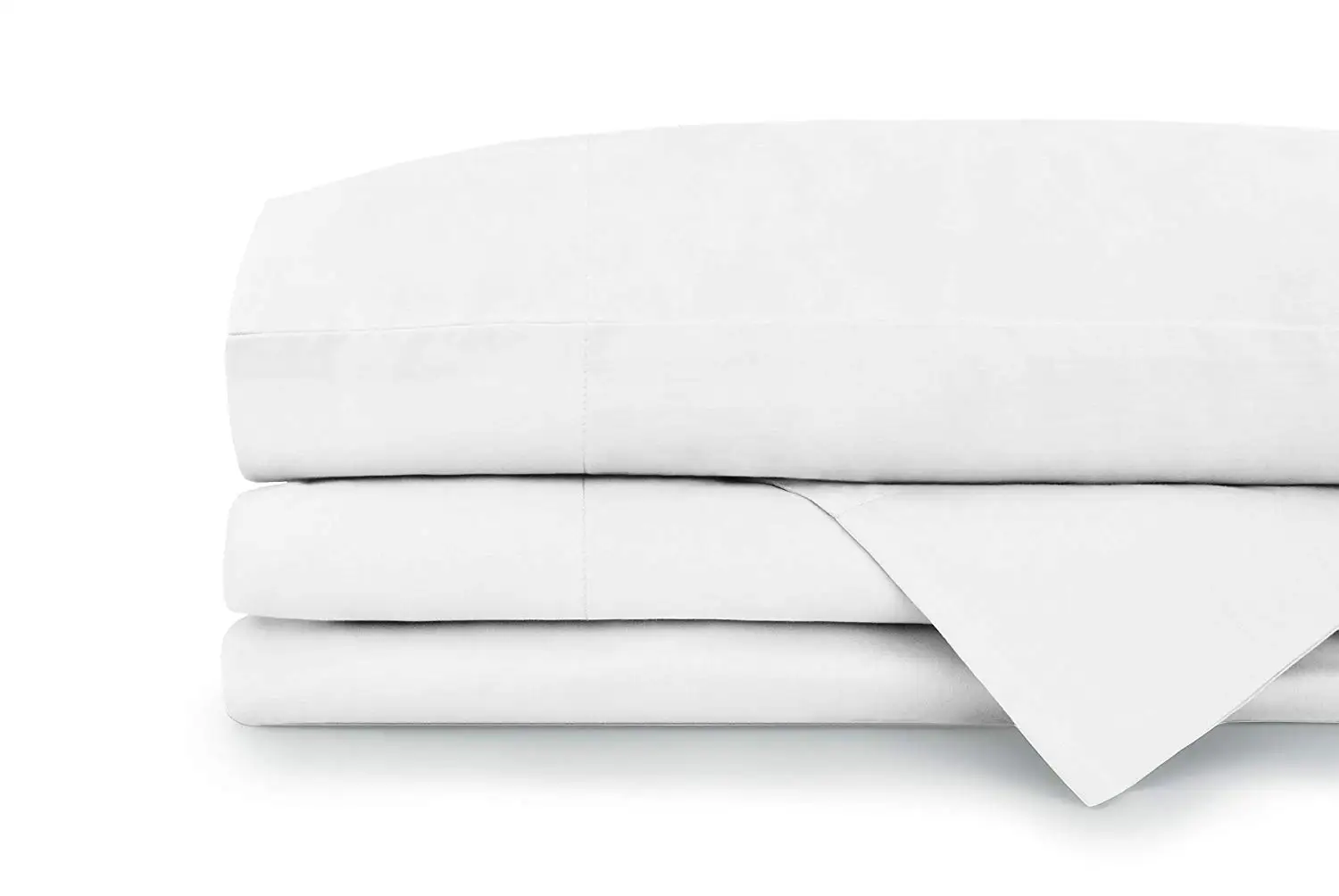 400 Thread Count 100% Cotton Sheets, 4 Piece Set, White Queen Sheets Sets, Fits 18" Deep Pockets, Wonderful Sateen Weave, Soft Luxury Cotton Sheets and Pillowcases by Americana Bed Collection
