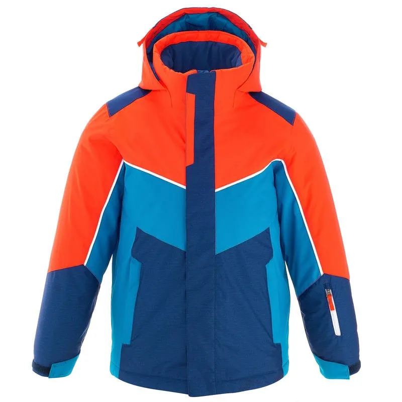 high quality boy colorful kids ski jacket wear active ski jacket