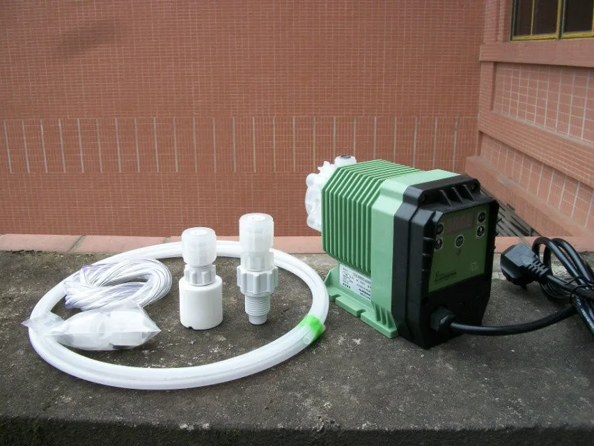 Chlorine Ph Control Chemical Dosing Pump 15.2l/h Flow,30w Powder Ac110v
