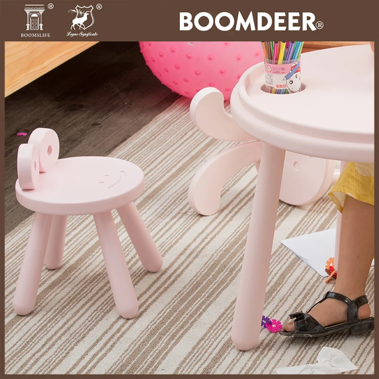 product-BoomDear Wood-Home goods kids natural wood children furniture baby wooden cartoon animal din-1