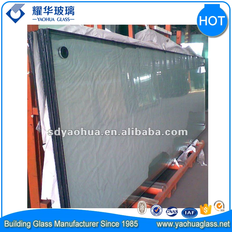 Shandong Yaohua Glass Low E Insulated Glass Units Double Glazing Glazed Glass 19mm 21mm 24mm Dgu