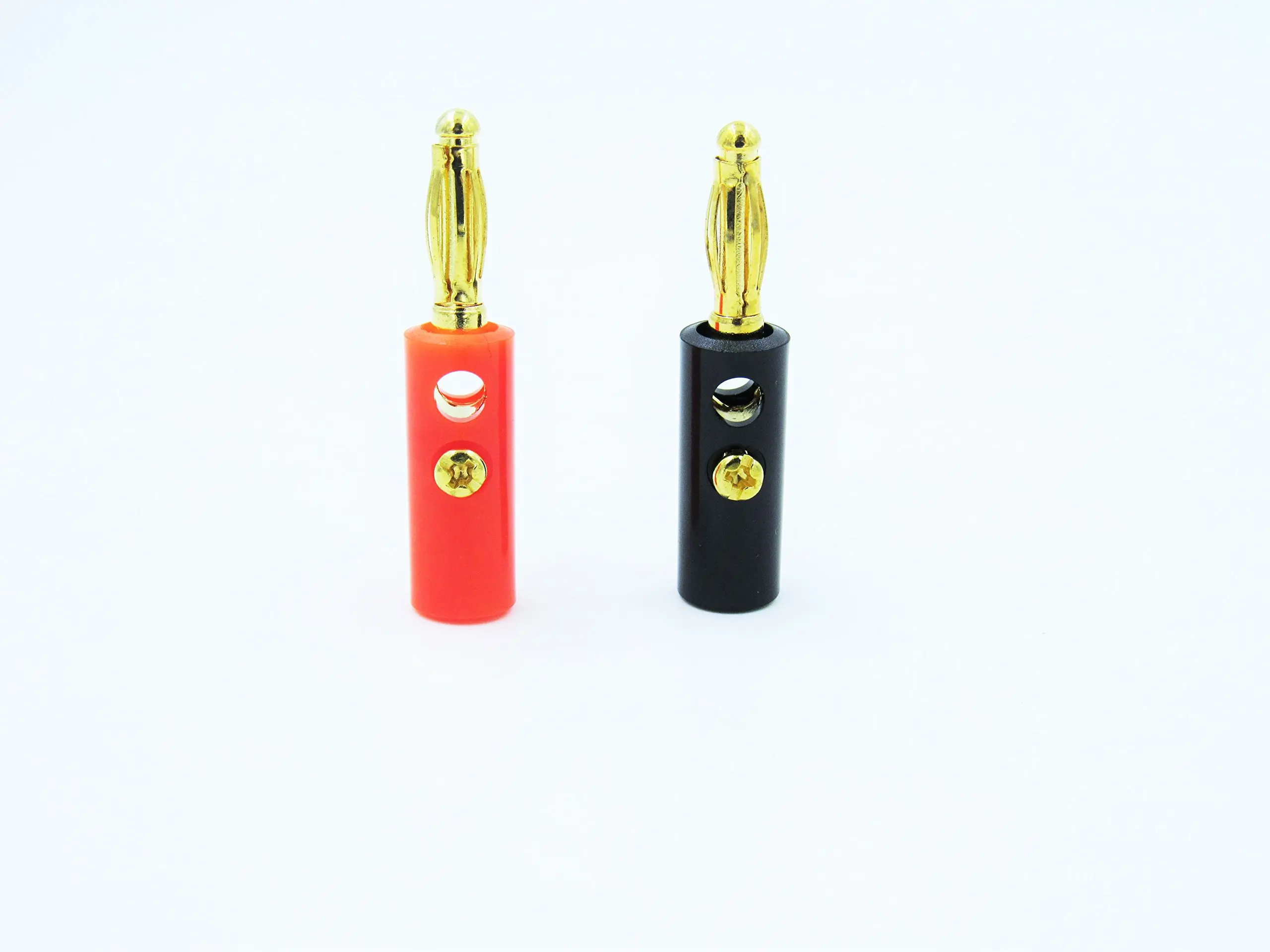 HIGHROCK 20 Banana Speaker Wire Cable Screw Plugs Connectors 4mm