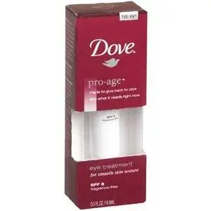 dove eye cream