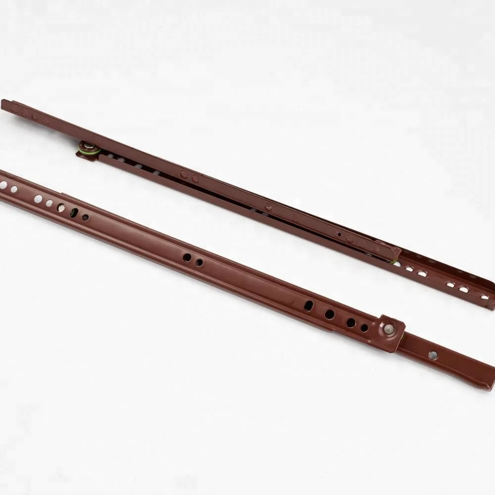 F082 Furniture Hardware Fittings Drawer Slides Plastic Guides