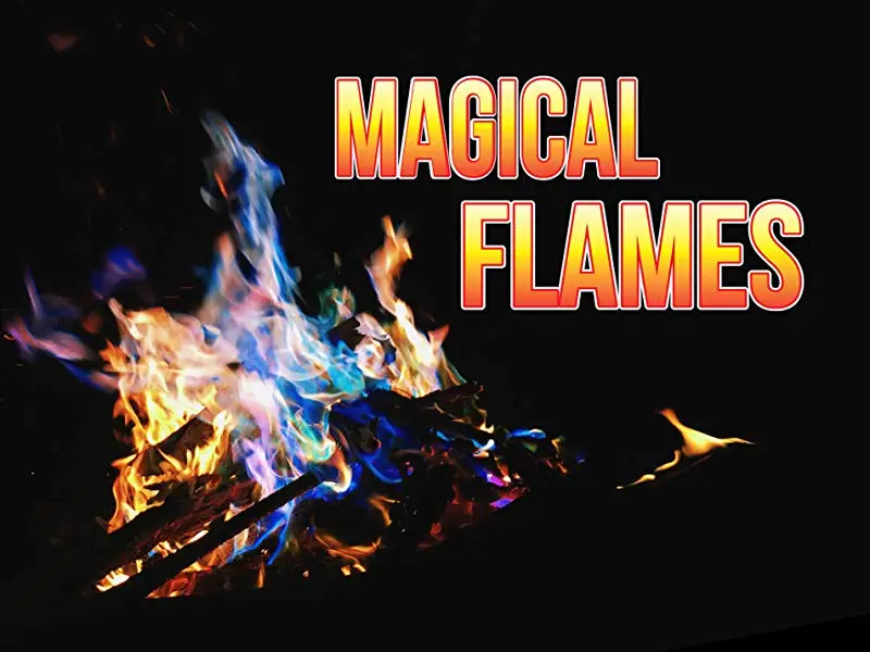 25g Magical Flames Colorful Fire Bonfire Camping 60 Min of Color for sale online 