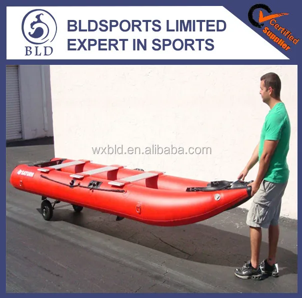
Wholesale price and high quality china folding rolling canoe cart 