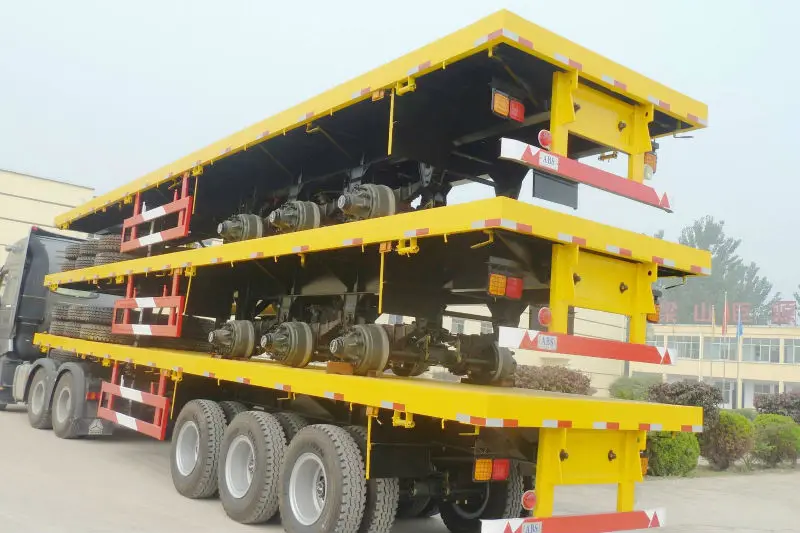 hot selling 40ft container side lifting semi trailer with lazy