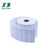 China custom L*W supermarket barcode printing stickers rolling thermal label