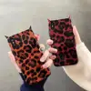 soft tpu leopard IMD devil horns phone case for iphone 6 6 plus 7 7 plus x xs xr xs max