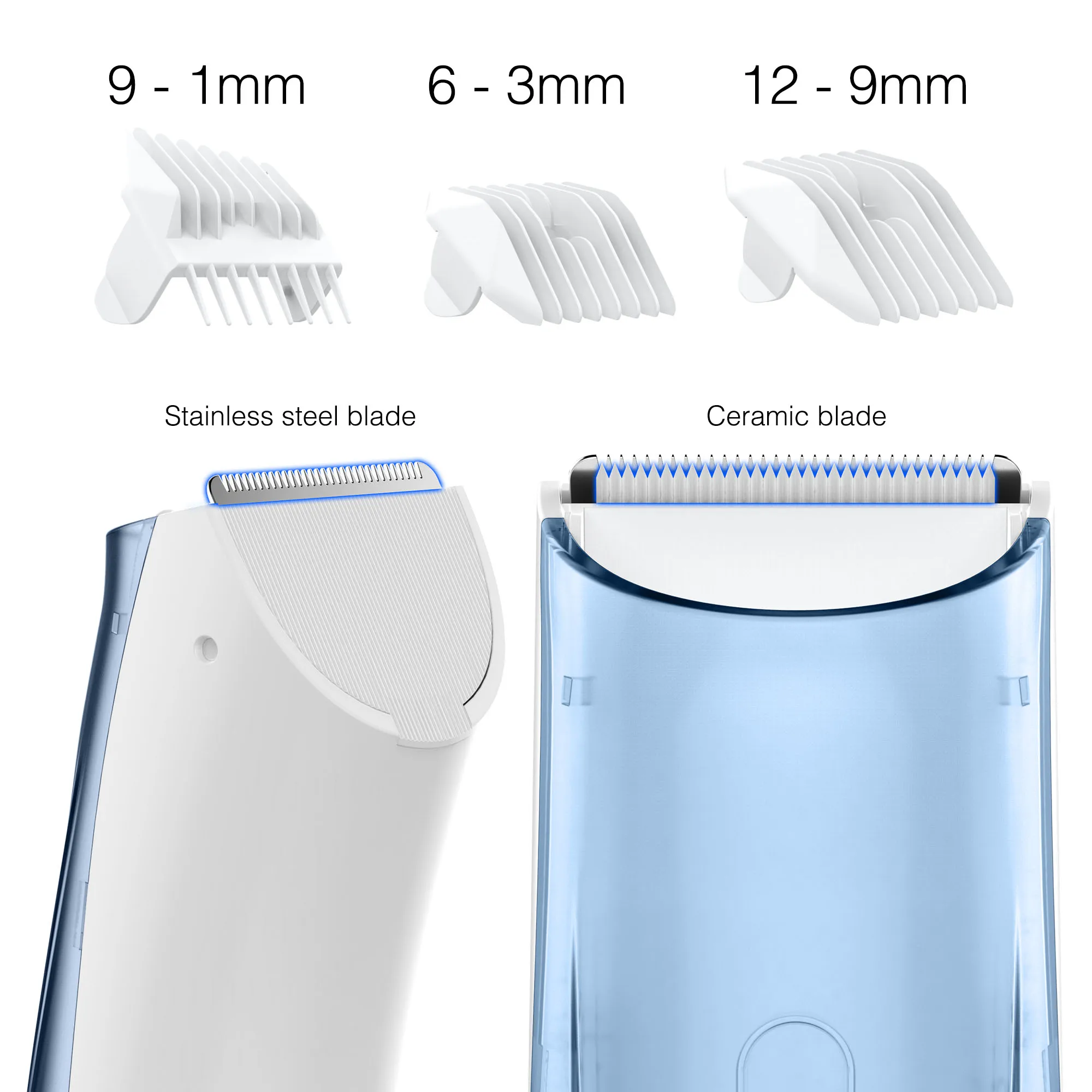 USA free shipping electric cordless super quiet hair clipper